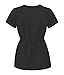 G Med Women's Y-Neck Scrub Top and Pant 2 PC Fashion Sets