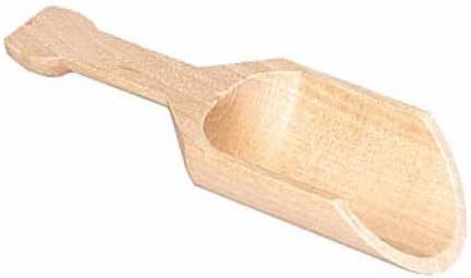 Group of 12 Unfinished Wood Scoops for Crafting, Creating and Embellishing