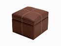 Furniture online: Dorel Home Products Delaney Small Square Ottoman, Coffee Brown