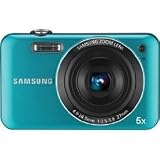 Samsung SL605 12.2 MP Digital Camera with 5X Optical Zoom and 2.7-Inch LCD Screen (Blue)