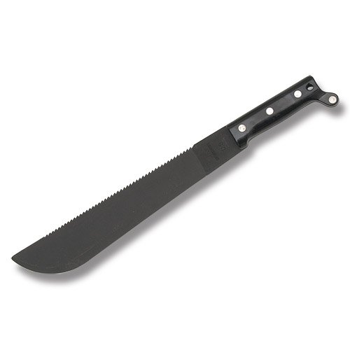 Ontario Camp & Trail 12 Cutlass Machete with Sawback