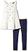 Nautica Girls' Embellished Knit Top and Legging Set
