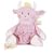 Takinou Large Pink Patchwork Cow Rattle