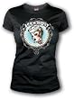 Lucky 13 BRANDY Womens Girlfriend Tee- Black Lucky 13 BRANDY Womens Girlfriend Tee- Black