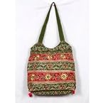 ETHNIC Zari Work MULTI COLORED SIDE BAG