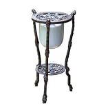 Oakland Living 5001-AB - Frog Candle Holder With Candle - Antique Bronze