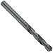 Chicago Latrobe 190 High-Speed Steel Reduced Shank Drill Bit, Black Oxide Finish, Round Shank, 118 Degree Conventional Point