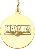 14K Gold NFL New York Giants Logo Charm