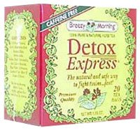 Breezy Morning Teas Tea Detox Express - 20 bag, 6 pack