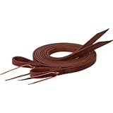 Weaver ProTack Oiled Split Reins Hermann Oak 5/8 x