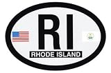Rhode Island - Oval decal