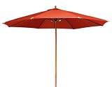 Siena Garden Marktschirm, &Oslash; 350 cm Polyester, mit Seilzug