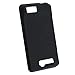 Black Silicone Rubber Gel Soft Skin Case Cover for For Motorola Droid X2 MB870