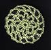 Avocado Hair Net Crocheted Hair Bun Cover- MINI