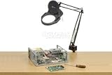 Review MG ELECTRONICS  / Magnifying Lamp With Halogen Bulb Black