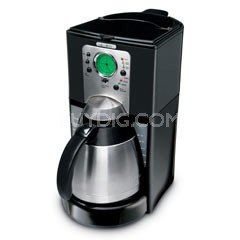 Mr. Coffee 10-Cup Thermal Coffeemaker - Black/ Stainless Steel
