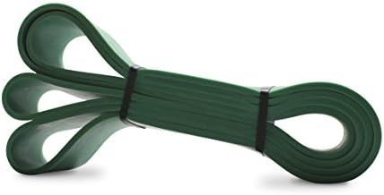 Iron Heroes Pull Up Strength Resistance Bands- Crossfit Weightlifting Band for pullups, powerlifting, mobility, stretching, dance, pull-ups (Green)