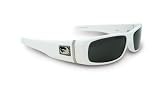 DRAGON FACTION 720-0830 WHITE FRAME GREY POLARIZED LENS PLASTIC SUNGLASSES
