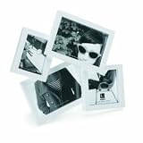 Umbra Mosh Four-Opening Desktop Frame, White