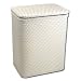 Wicker Hamper with Interior Bag White