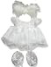 Angel Outfit #598212 fits 12" Pink Moose animals and most Webkinz, Shining Star and 10"-12" Stuffed Animals