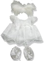 Angel Outfit #598212 fits 12" Pink Moose animals and most Webkinz, Shining Star and 10"-12" Stuffed Animals