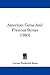 American Gems And Precious Stones (1883)