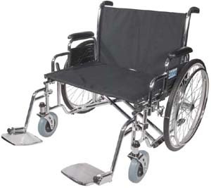 Sentra EC Heavy Duty Extra Wide Wheelchair with Various Arm Styles Arms , Seat Size: 28“ Ar