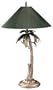 Frederick Cooper Swaying Palm Tree with Monkeys Table Lamp