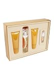 Perry By Perry Ellis For Men. Gift Set ( Eau De Toilette Spray 3.4 Oz + Soothing Aftershave Gel 3 Oz + Alcohol Free Deodorant Stick 2.75 + Eau De Toilette Spray 0.25 Oz )