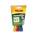 VEL Adjustable Ties (5) 12mm x 20cm Multi-Colour VEL60250