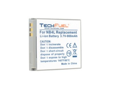 TechFuel Battery for Canon PowerShot SD400 Digital Camera