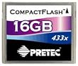 Pretec 16GB Compact Flash Card 433X