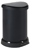 Curver 02120 ""Metallic's"" Abfallbeh&auml;lter 20 Liter, metallic-schwarz