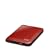 Western Digital Festplatten 2,5 Zoll USB Festplatte Western Digital My Passport Essential 500 GB WDBAAA5000ARD, Rot (Hochglanz)