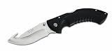 Buck Folding Omni Hunter Knife Guthook Blade Black Handle
