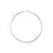 Beadalon Bead Hoop 25mm Nickel Free Silver Plated, 14-Piece