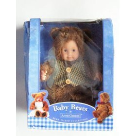 9 Baby Bears: Boy in Plaid Vest by Anne Geddes
