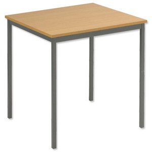 New. Trexus Office Table Square 18mm Top W730xD730xH737mm 