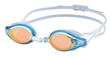 View Visio Mirrored Swim Goggle (Clear/Orange)