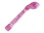 Pink Fantasy Sparkling Crystals G-Spot Magic Wand Vibrator Dildo Sex Toy