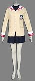 Japanese Anime Clannad Cosplay Costume - Female High School Uniform For 3rd Grade Large Japanese Anime Clannad Cosplay Costume - Female High School Uniform For 3rd Grade Large