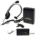 Professional Wireless Headset and Lavalier/Clip-on Karaoke Microphone System