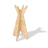 Ecotots Hang Ten Coat Rack Natural