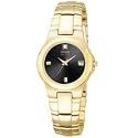 Citizen Eco Drive Gold Plated Diamond Dial Bracelet Watch