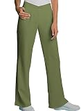Cherokee Bamboo Planet Collection Rayon Flat Front Scrub Pant - Bamboo/Poly Scrub Pants Women