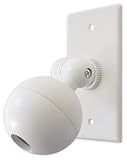 Net Media NM-POCBALL-BW Indoor Power-Over-Coax BALL BW Video Camera Set (White)