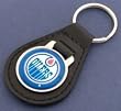 Edmonton Oilers Leather Keychain