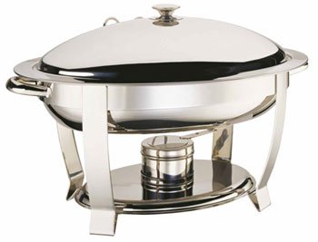 Elia Standard Chafing Dish, Oval, Large Size SDB-046ST