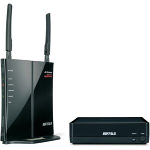 BUFFALO Air Station NFINITI HighPower 11n/g/b対応 無線LANルーター 子機(イーサネット)セット WHR-HP-G300N/E
